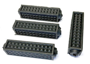 Pedaalrubber set voor pedaal Eclair Mobylette, Peugeot, Solex
