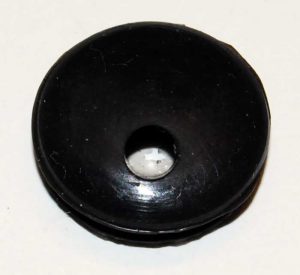 Doorvoerrubber koplamphuis zwart Zündapp