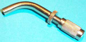 Gebogen stelbout, banaanspanner