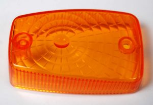 Knipperlichtglas oud model