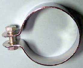 Ophangbeugel 70mm verchroomd