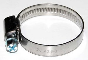 Slangklem RVS inox 25-40MM