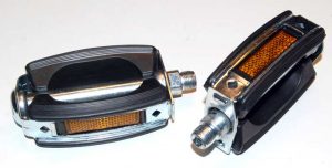 Trappers zwart met reflektor