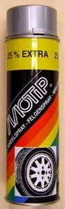 Motip Velgenspray Zilver 500ML