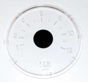 Toerentellerglas 12000 TPM Kreidler