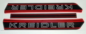 Tankstickers rood Kreidler