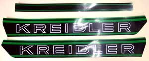 Tankstickers groen Kreidler