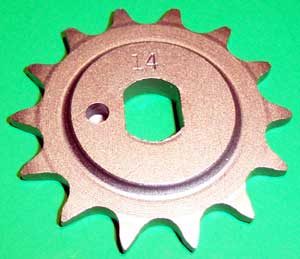 Voortandwiel 14T  3/16 (415) 5V Kreidler