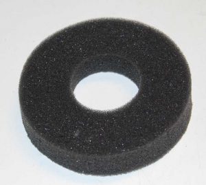 Tankdop schuimrubber grijs