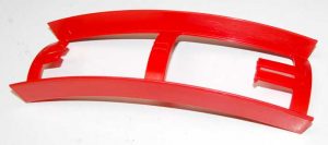 Spatbordrand rood Kreidler