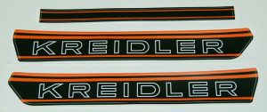 Tankstickers oranje Kreidler