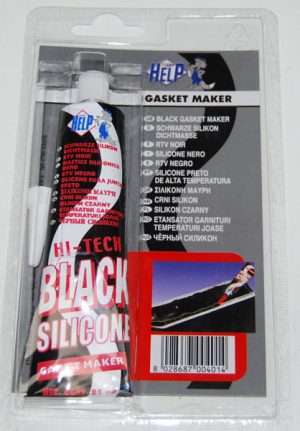 Vloeibare pakking Black Silicone 85ml