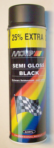 Motip Zwart ei-glans 500ML