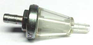 Benzinefilter demontabel, taps