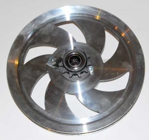 Poelie 21cm aluminium Mobylette