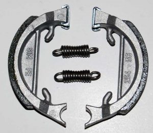 Remschoen 80x20mm Leleu  met veren Mobylette, Solex, Peugeot