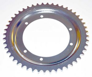 Achtertandwiel 48T, rond 110, 6 gaten Mobylette
