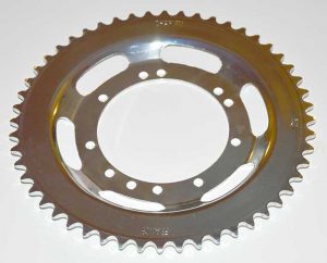 Achtertandwiel 52T, rond 94, 11 gaten Mobylette
