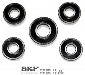 Lagerset SKF voor Gespaakte wielen Zündapp