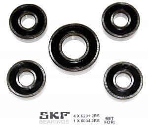 Lagerset SKF voor Gespaakte wielen Kreidler