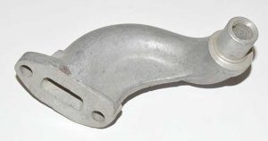 Spruitstuk 10-12mm carb, rechte inlaat Kreidler NOS