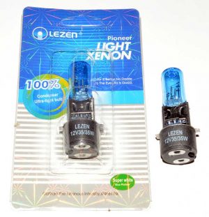 12v 35/35W BA20D Xenon blauw Lamp