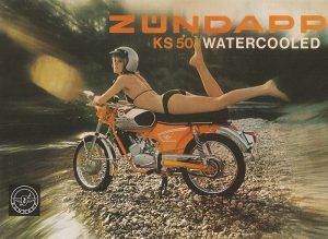.Ansichtkaart Zündapp KS50 Watercooled
