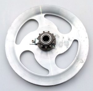 Poelie 21cm aluminium Mobylette