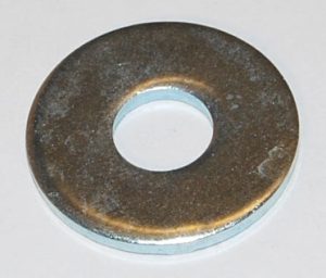 Sluitring 8x24x2mm verzinkt