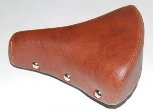 Zadel vintage bruin