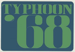 Typhoon Folder 1968