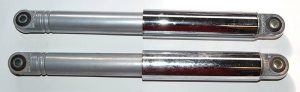 Schokbrekerset 310mm verchroomd Mobylette
