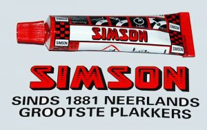 Simson tube bandplak