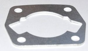 Opvulplaat 2,5mm, aluminium voetpakking Kreidler SB