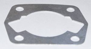 Opvulplaat 1mm, aluminium voetpakking Kreidler SB