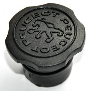 Tankdop 30mm Peugeot 103 met Leeuw