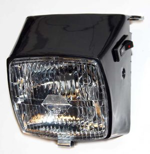 Koplamp zwart Peugeot 103 MVL, Voque