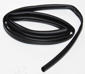 Kabelhoes 10,5x12mm Zwart 1m lang