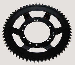 Achtertandwiel 60T, Ø94, 10 gats, spaakwiel Peugeot 103