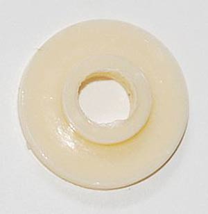 Kunststof ring creme voor zijkapschroef Mobylette