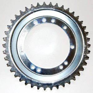 Achtertandwiel 42T, Ø94, 11 gats, spaakwiel Peugeot 103