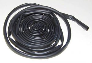 Kabelhoes 10,5 x 12mm zwart -  5 meter