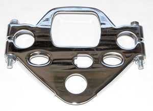 Stuurplaat verchroomd Peugeot 103 MVL, Vogue
