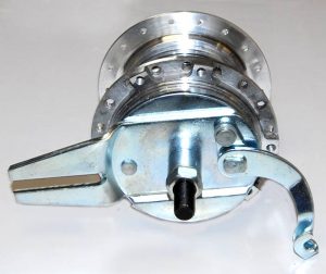 Achternaaf 80mm, 36 gats model Leleu Peugeot 103