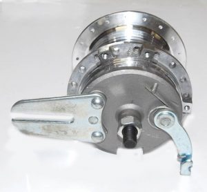 Achternaaf 80mm, 36 gats Peugeot BB