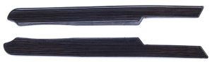 Bescherm strips zwart L-R voor zijschermen Mobylette 40, 51