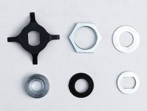 Koppelings setje, 6 delig, Peugeot 103 MVL/SP/Vogue