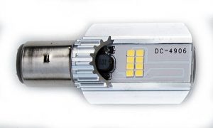 Lamp LED BA20D 12v 2x6w