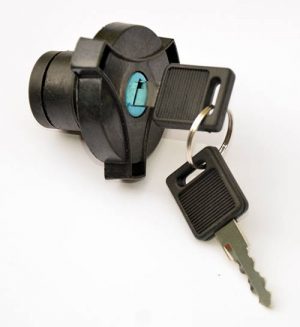 Tankdop met slot, 30mm, met schroefdraad, Mobylette