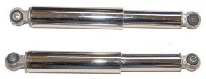 Schokbrekerset 285mm verchroomd Peugeot 103, Mobylette